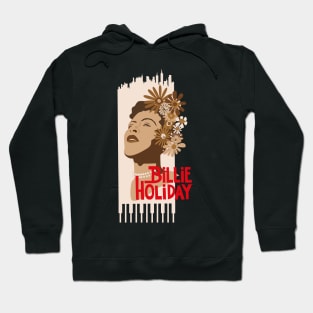 Soulful Serenade: Billie Holiday Tribute Design Hoodie